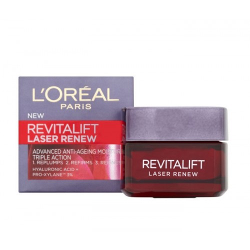 L'Oreal Revitalift Laser Renew Anti-Ageing Day Cream Tripple Action 50ml 